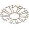 Ekena Millwork Augustus Wood Fretwork Pierced Ceiling Medallion, Hickory, 26"OD x 9 1/8"ID x 1/4"T CMWP26X26X0250AUHI - alternate 5